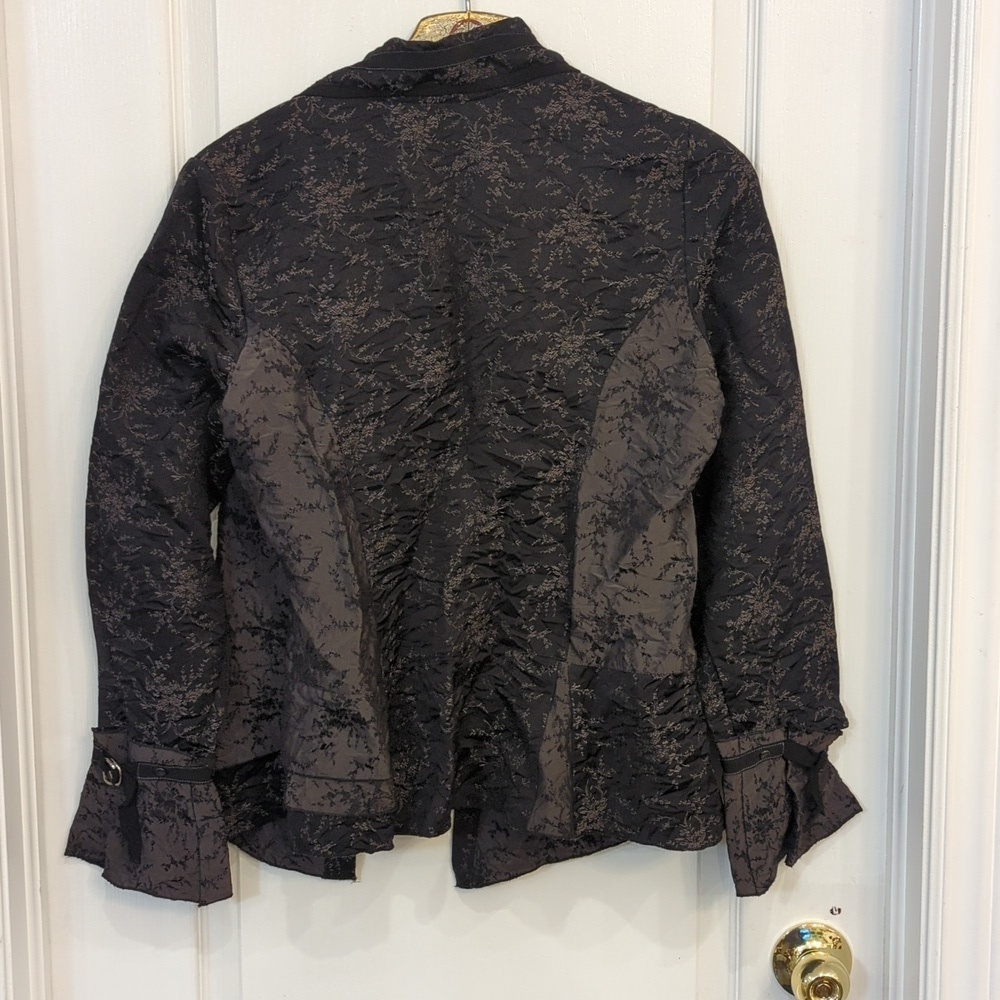 Vintage Lauren Vidal Black Blouse - Picture 7 of 15